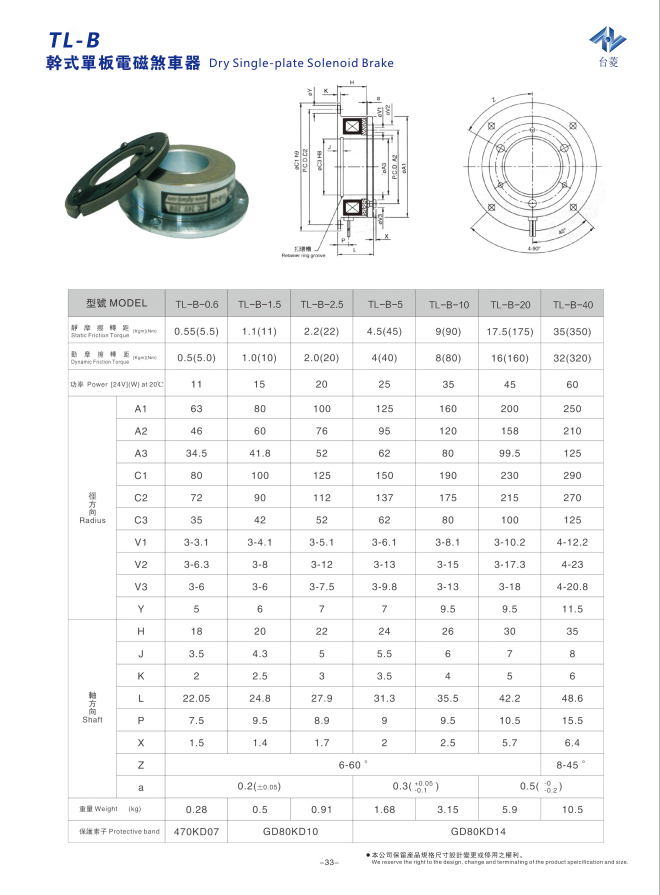 摩擦式电磁制动器